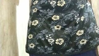 Indian Riya Thakur Bathing After College Time