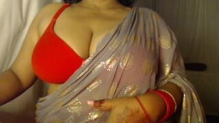 Sexy Village Hot Girl Bra Open Boobs Show.