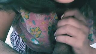 Beautiful Girlfriend Had Sex with a Black Neighbor