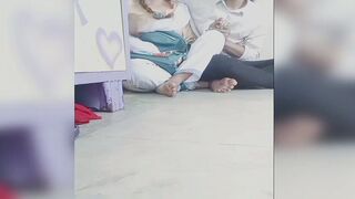 On Valentine's Day, College Student Chudai Video Sticking