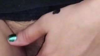 The Lady Fingering Masturbation