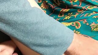 Desi Stepmom Fucked Hardcore by Horny Stepson for Hard Fuck on Sofa with Hindi Dirty Audio