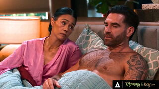 MOMMY'_S BOY - Petite Alexia Anders Gets Fucked By Stepbrother Next To Stepmom Dana Vespoli In 4-Some