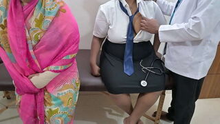 Student got hardly fucked infront of mom