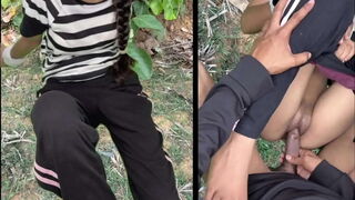 Village girl tight pussy outdoor sex video, desi outdoor sex video
