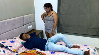 Step mother shares bed with her son