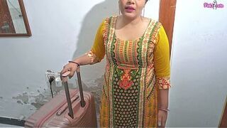 New Year Enjoy-Huge Ass Sister shared Room in OYO with her stepborther, She got hard fucked and Hot orgasm.