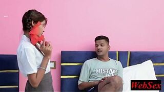 Indian Real Homemade Sex with Teen Stepsister! Indian Teen Sex