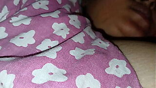 Stepmom sharing bed with stepson