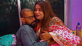 Beautiful Hot Desi Wife Seducing Husband Having Romantic Sex On Anniversary In Hindi