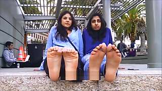 Arab Indian Sexy Girl Hot Feet Show