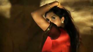 Brunette Lady Dancing In The Dark