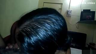 Indian wife has oral and cowgirl reverse sex