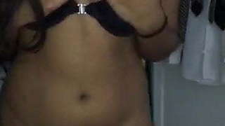 Indian girl dancing to Latin Music. nude for her lover