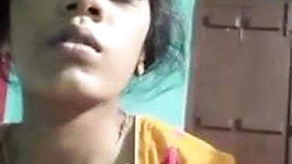 Tamil aunty video call after wakeup in imo