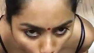 Find More - Blow Job - Cute Face Indian Bhabhi with Nice Bra