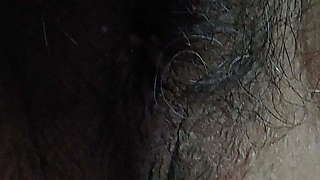 Open hairy mature pussy